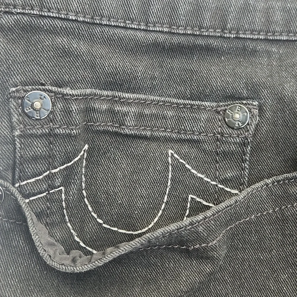True Religion Men's Black Jeans